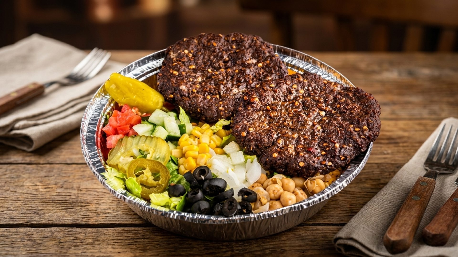 The Chapli Kabab. Order it.