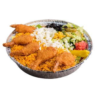 9. Shrimp Rice Platter
