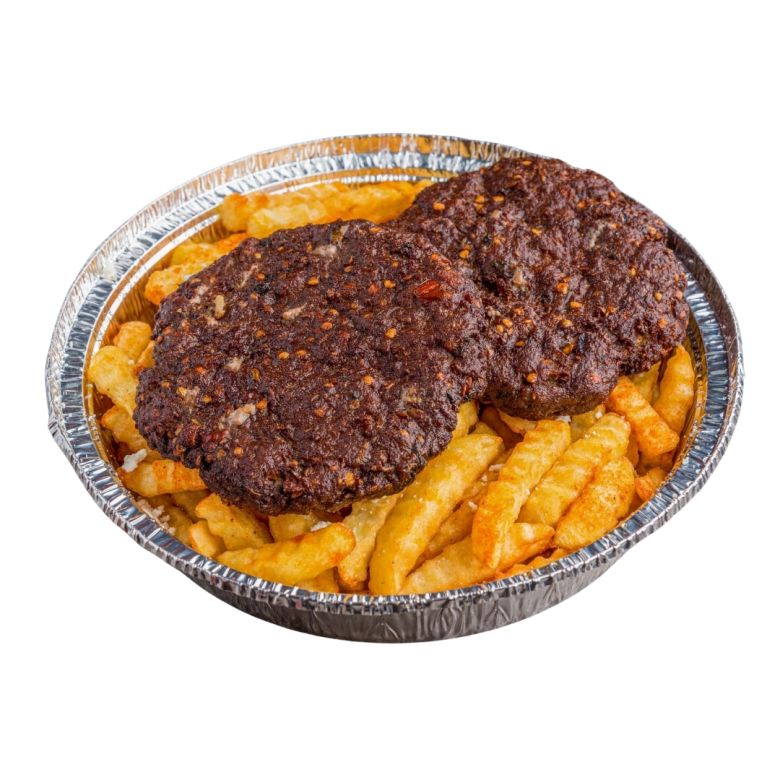 Chapli Kabab Fries Platter