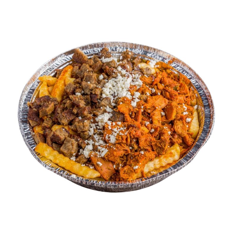 COMBO (Chicken & Gyro) Fries Platter